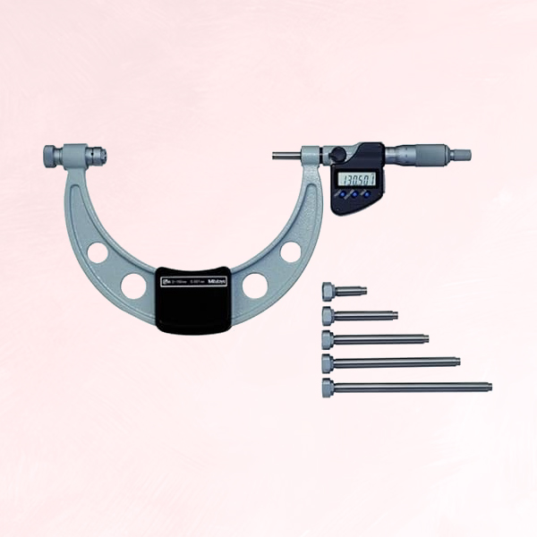 DIGIMATIC MICROMETER WITH INTERCHANGEABLE
